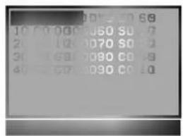 LG RE-54NA11T - A programhely táblázat megjelenítése - 1