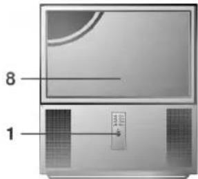 LG RE-54NA11T - A készülék előlapja - 6