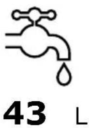 43 L
