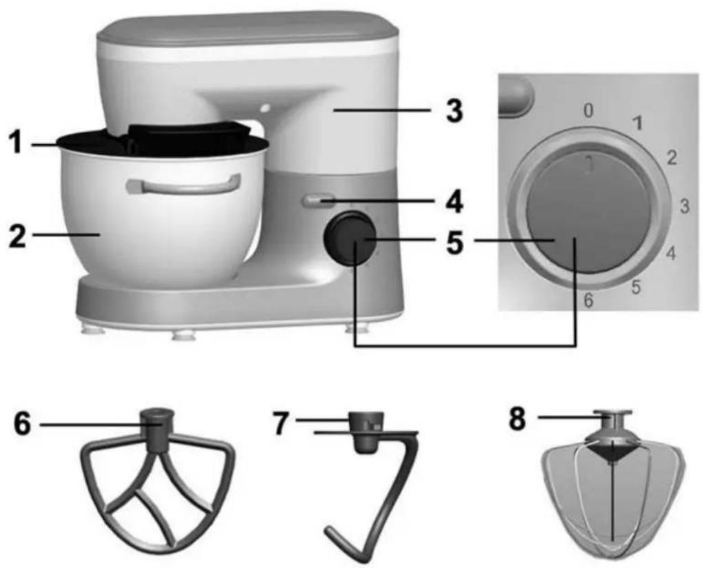 Heinner HPM-L1000BL - DESCRIPTION - 1