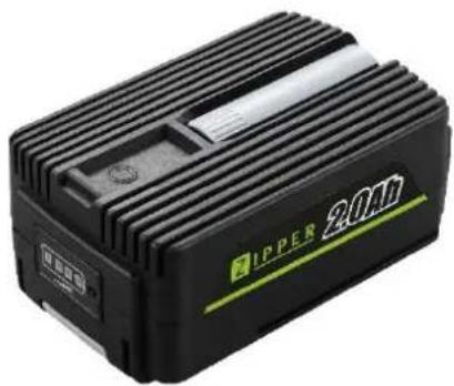 Black and green electronic device labeled '2.0Ah' with 'UPPER 2.0Ah' branding (no additional text or symbols visible)