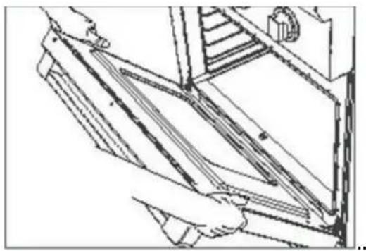 Thor HRD3088ULP - Removing Oven Door - 4