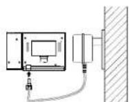 LA CROSSE TECHNOLOGY WT-5210U-IT - In addition or instead of inserting batteries, the AC adapter can be used: - 1