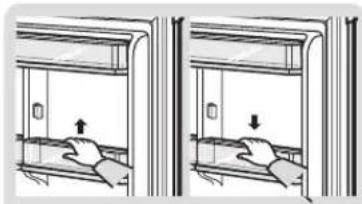SAMSUNG RT45MCMT1 - Adjustable Storage Guard / Állítható ajtópolc-támasz - 1