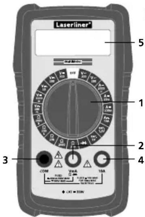 Laserliner CAT III 300 V - Допълнителни указания за употреба - 1