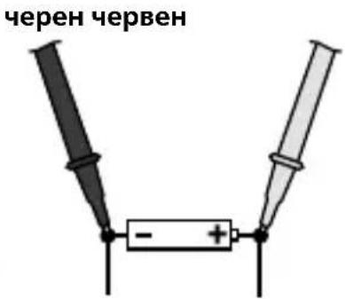Laserliner CAT III 300 V - 7BAT. Измерване на нивото на заряд на батерии - 2
