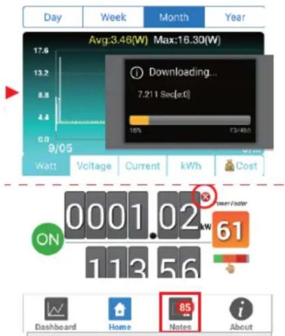 Day Week Month Year Avg:3.46(W) Max:16.30(W) 17.6 13.2 8.8 4.4 0.0 9/05 Watt Voltage Current kWh Cost Downloading... 7.211 Sec(£0) 10% 73/405 ON 0001.02 kW Power Factor 61 113 56 Dashboard Home Notes About