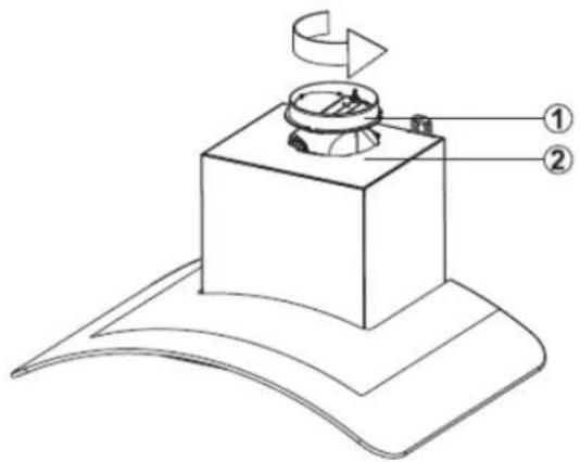 SILVERLINE BLEND 3159 - Levegő kivezetés szerelése - 1
