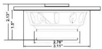 2.13" 1.5" 2.76" 3.11"