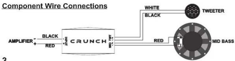 Crunch CS5768CX - Custom Speaker Location and Installation - 4