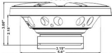 3.06" 2.15" 3.15" 5.6"