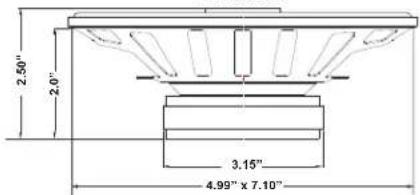 2.50" 2.0" 3.15" 4.99" x 7.10"