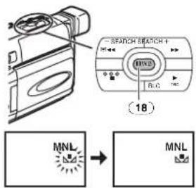 PANASONIC NV-RZ17EGE - Kézi fehéregyensúlybeállítás - 3