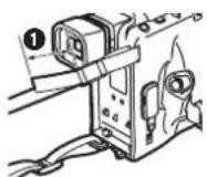 PANASONIC NV-RZ17EGE - A vállszíj felrakása - 2