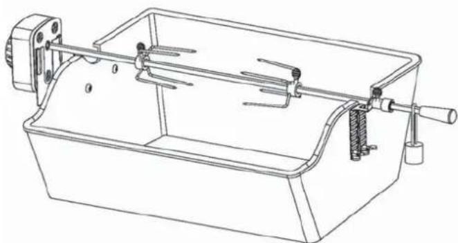 Fieldmann FZG 9031 - Motor- és tűtartó felszerelése - 1