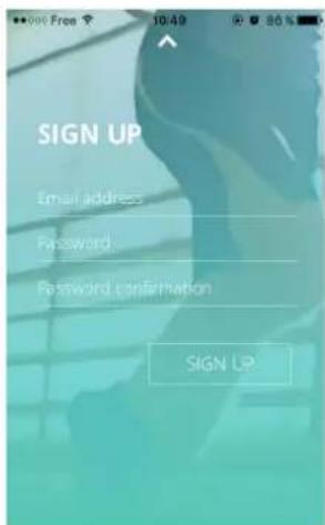 000 Free 10:49 80% SIGN UP Email address Password Password confirmation SIGN UP