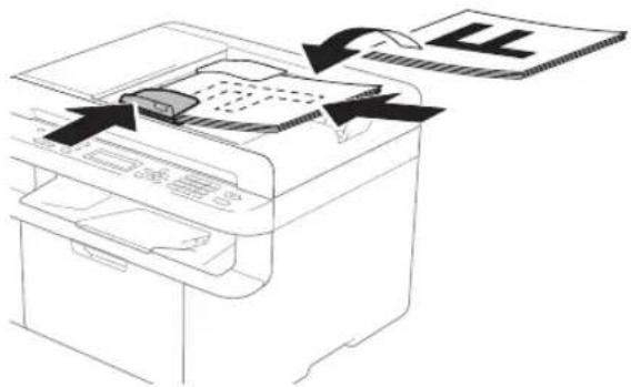 BROTHER DCP-1612WE - Fax küldése - 2