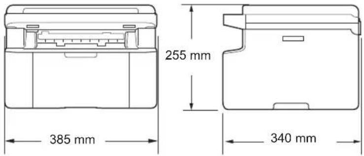 BROTHER DCP-1612WE - DCP-1610W(E), DCP-1612W és MFC-1910W(E) esetén - 1