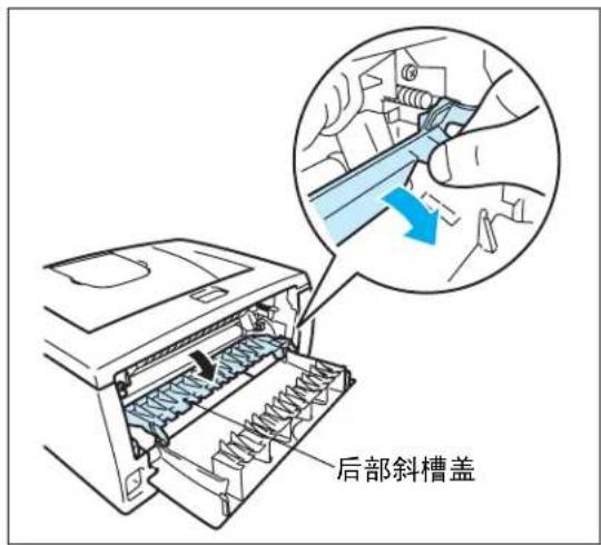 后部斜槽盖