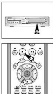 Diagram showing a device control panel with labeled ports and a circular component, likely illustrating a system or data flow setup.