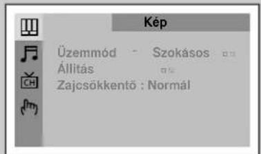 Kép Üzemmód - Szokásos Állítás Zajcsökkentő : Normal