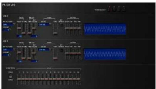 ROLAND SRX PIANO I - LFO - 1