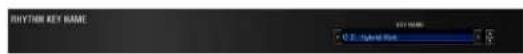 ROLAND SRX PIANO I - RHYTHM KEY NAME - 1