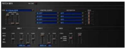 ROLAND SRX PIANO I - マルチエフェクトの設定(MFX) - 1