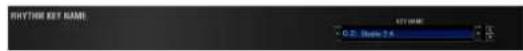 ROLAND SRX STUDIO - RHYTHM KEY NAME - 1