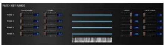 PATCH KEY RANGE TIME 1 TIME 2 TIME 3 TIME 4 LPG GND COLD