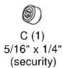 Chief CHCMS115 - PARTS - 4