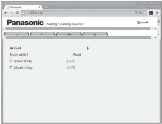 PANASONIC U-210CWNB - Web kijelző - 1