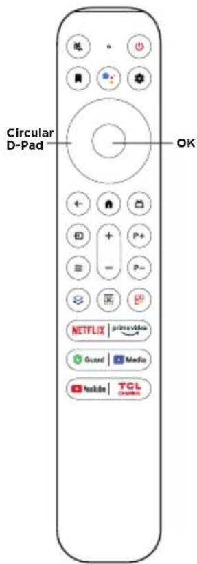 TCL 65C839 - Exkluzív távirányító - 1