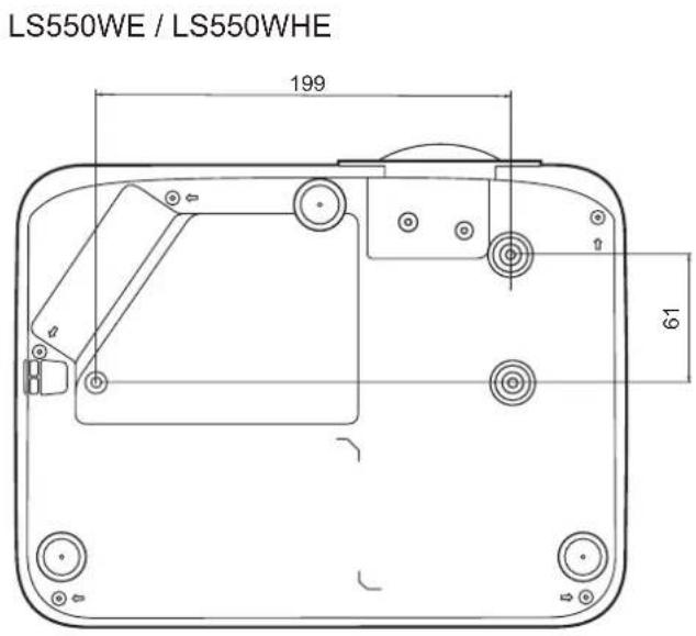 VIEWSONIC LS500WE - 安裝投影機 - 1