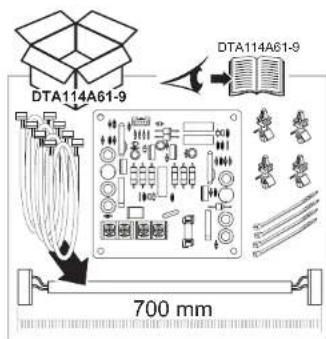 DTA114A61-9 DTA114A61-9 700 mm