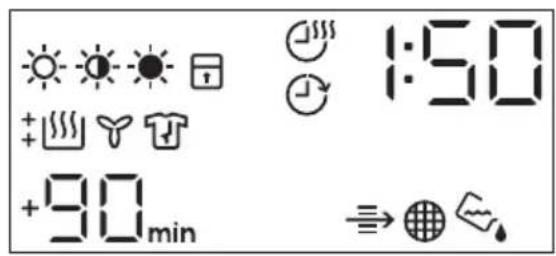 ELECTROLUX EW7D394PE - Дисплей - 1
