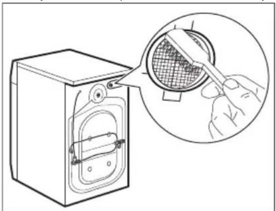 ELECTROLUX EW7F5482CE - Су құятын түтік пен клапан сүзгісін тазалау - 3