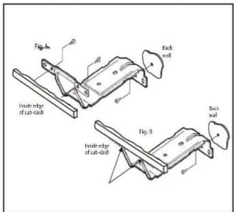 Fig. 4a Back wall Inside edge of sub-dash Back wall Fig. 8 Inside edge of sub-dash