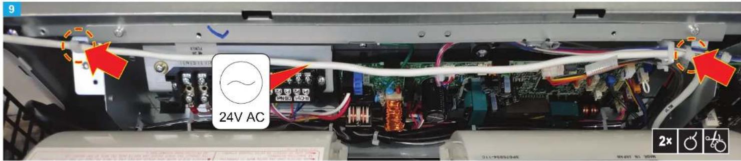 9 24V AC 2x