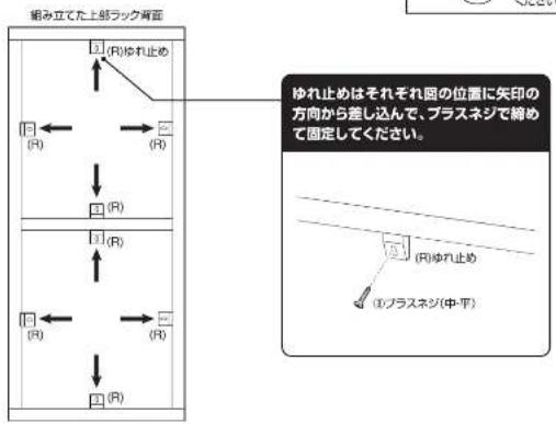 Yamazen CSC-2030 - 組み立て方法 - 4