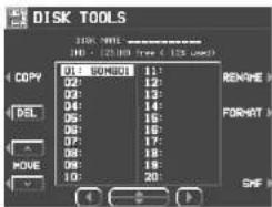 DISK TOOLS ISO 11:1000000000000000000000000000000000000 HND - (25.88) Tree < (125 users) COPY Q1:1 SOBOU 11: Q2: 12: Q3: 13: Q4: 14: Q5: 15: Q6: 16: Q7: 17: Q8: 18: Q9: 19: 1D: 20 REQUIRE > FORMAT > MOVE OK