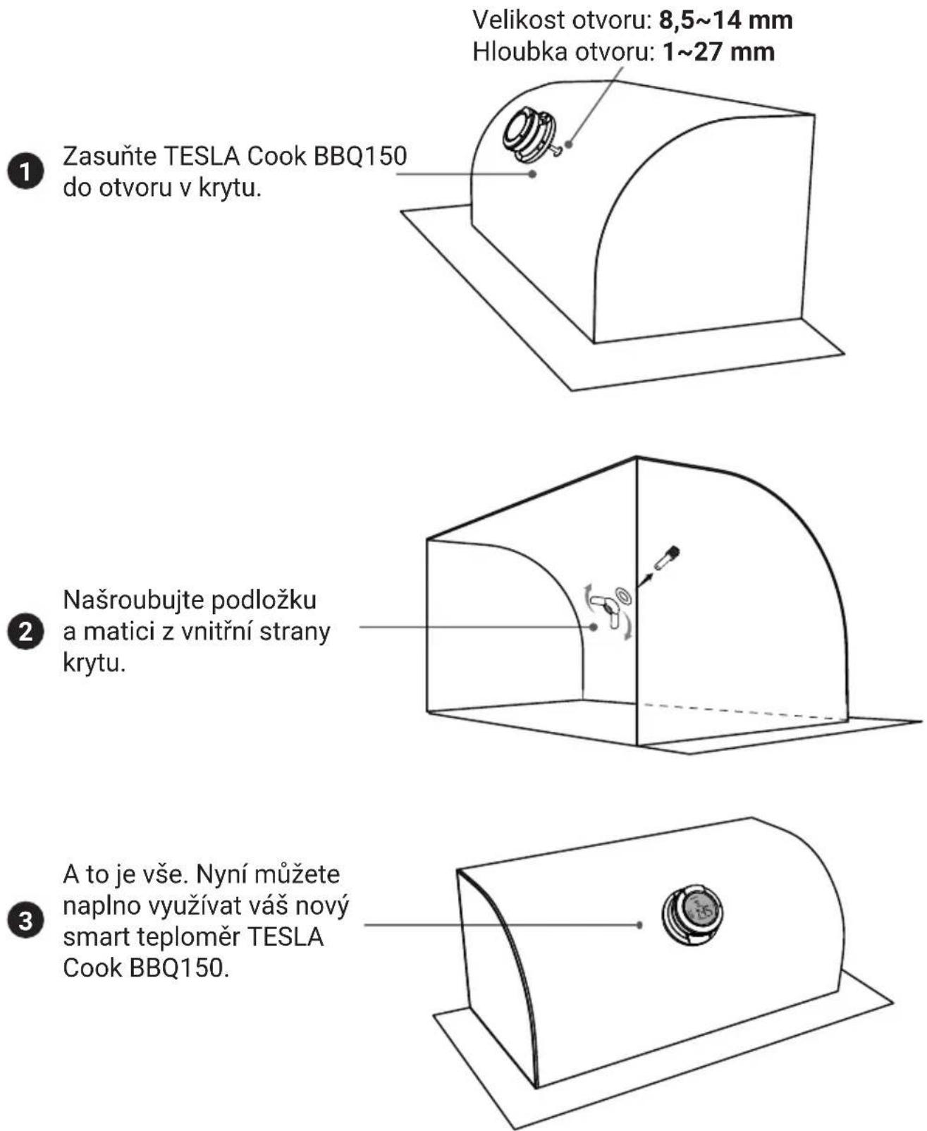 TESLA Cook BBQ150 - KROK 1: - 2