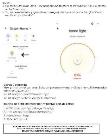 V-TAC VT-3620 - ALEXA SETTINGS - 22