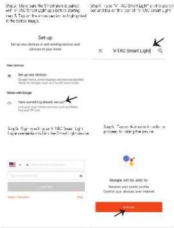 V-TAC VT-3620 - ALEXA SETTINGS - 20