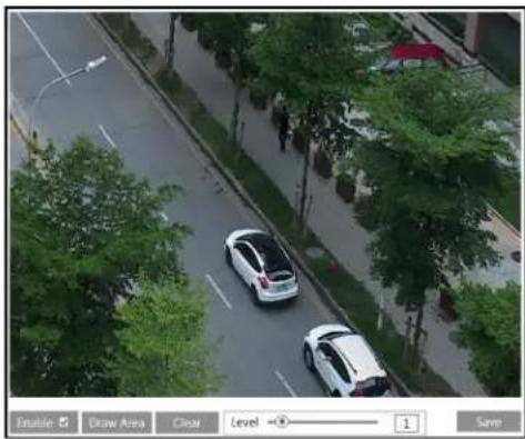Aerial view of a multi-lane road with two cars and trees, no visible text or symbols.