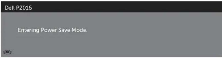 DELL P2016H - OSD Warning Messages - 4