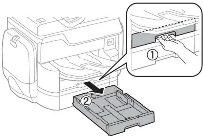 EPSON WorkForce Pro WF-C869 - Loading Paper - 1