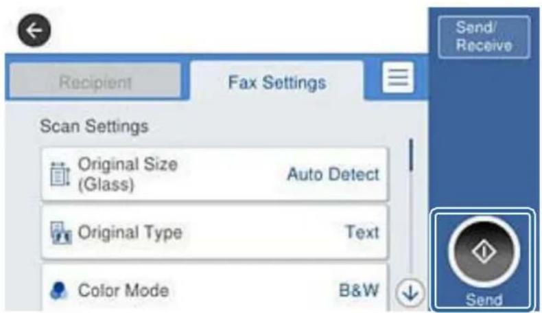 EPSON WorkForce Pro WF-C869 - Pick up the handset. - 1