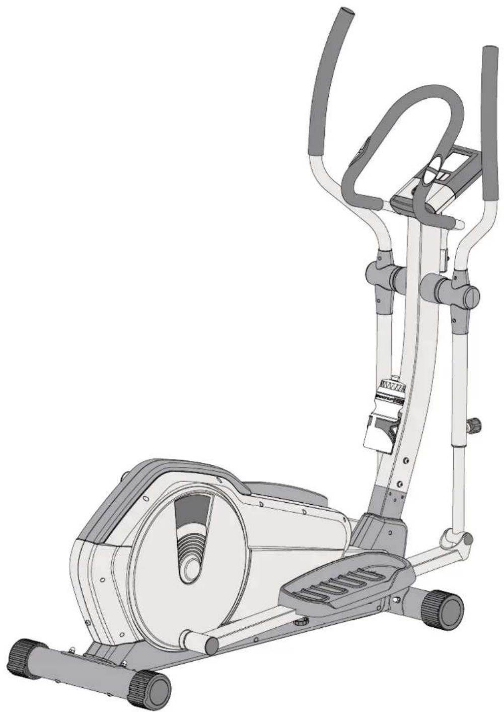Sportop E2000P - INSTRUKCJA MONTAŻU I UŻYTKOWANIA - ORBITREK MAGNETYCZNY E2000P / E6000 - 1