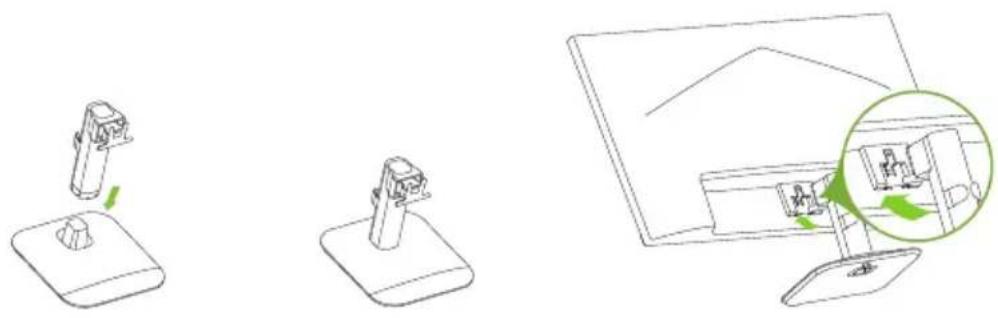 ACER KB242YG - • Magasság-beállítás - 1